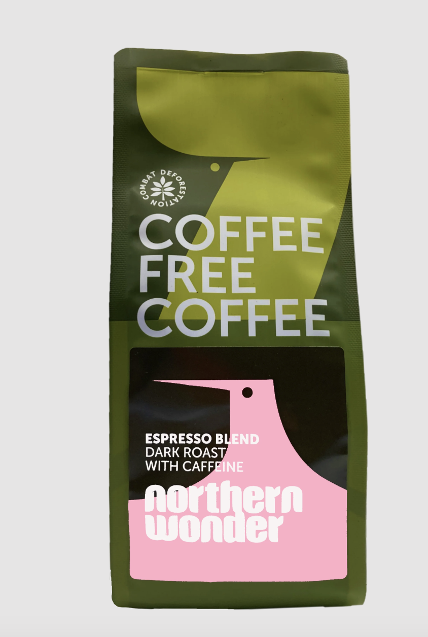 Northern Wonder Espresso Ground (Caffeinated), a beanless coffee to try